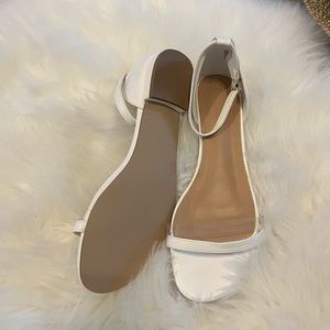 White Sandal Shoe
